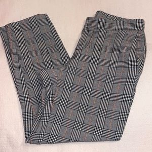 Old Navy Women's Pull On Dress Pants Plaid